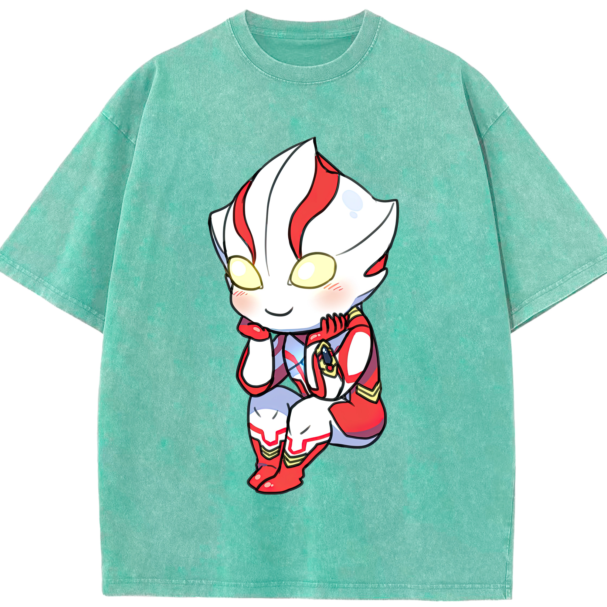 （画像用） ウルトラマン Ultraman 綿100% ヴィンテージ風 半袖Tシャツ（フロントプリント）